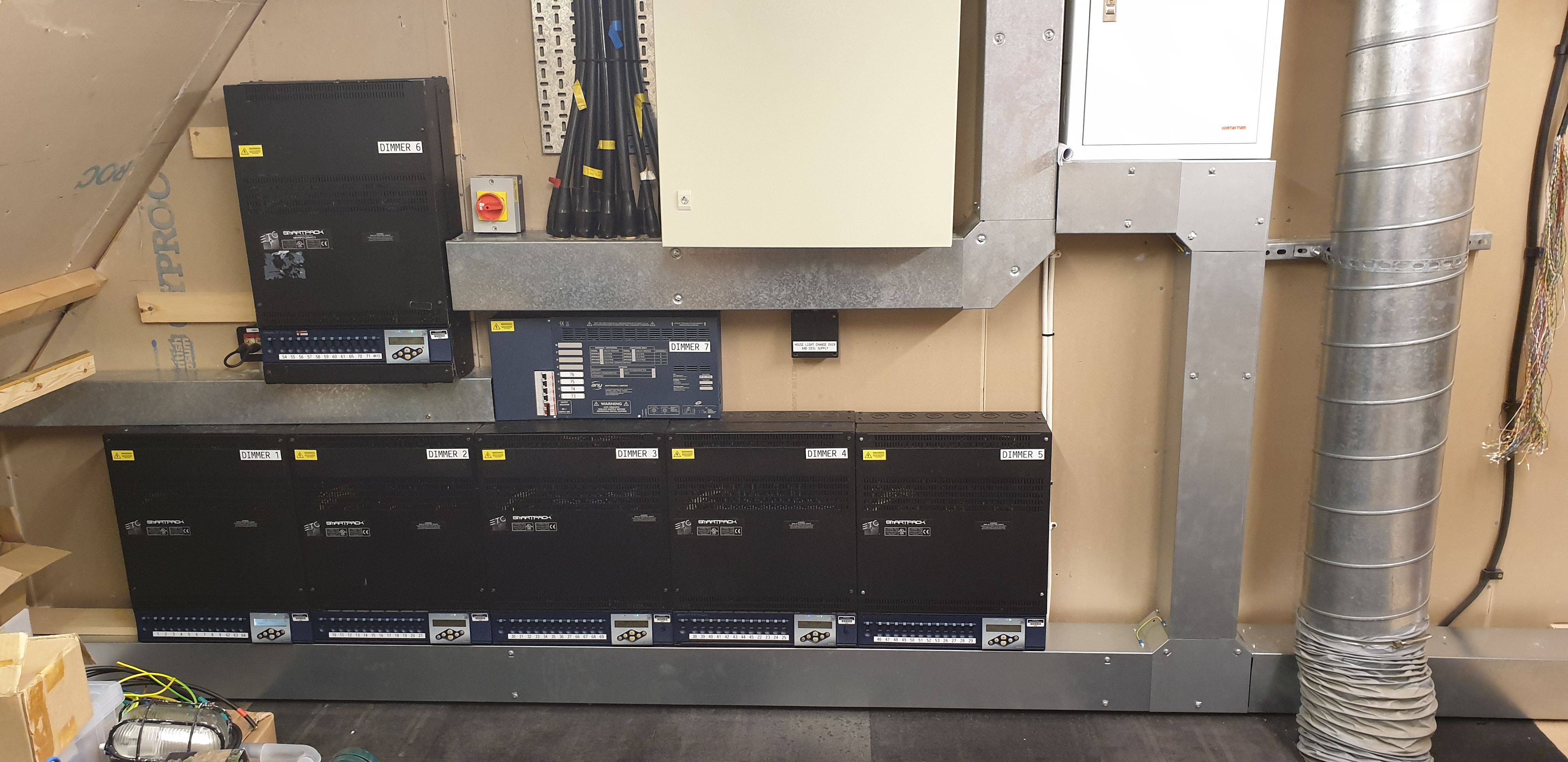 Newly Installed Dimmers